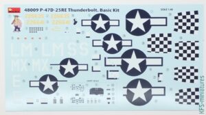 1/48 P-47D-25RE Thunderbolt - Basic Kit - MiniArt