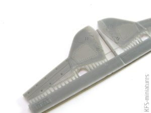 1/48 Fw 190A-8/R2 undercarriage legs BRONZE - Eduard