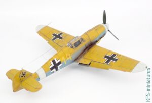 1/72 Bf 109F-4 - Eduard - Budowa cz.2