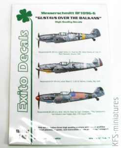 Gustavs Over The Balkans - EXITO DECALS