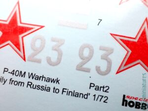 1/72 P-40M Warhawk - from Russia to Finland - Special Hobby