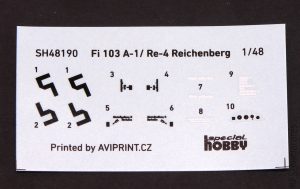 1/48 Fi 103A-1/ Re 4 Reichenberg - Special Hobby