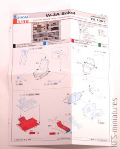 1/48 W-3A Sokół - Blachy
