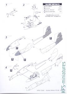 1/72 Gloster Meteor PR Mk.X - MPM Production