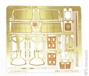 Bf 109G-4 - blacha do Profipacka - Eduard