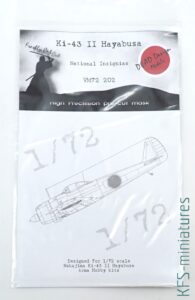 1/72 Ki-43 II Hayabusa - Dodatki - Dead Design Models