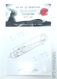 1/72 Ki-43 II Hayabusa - Dodatki - Dead Design Models