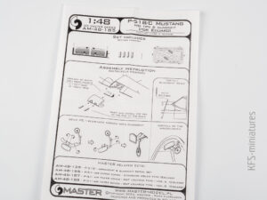 1/48 P-51 B/C - dodatki do modelu Eduard 1/48 P-51 B/C - dodatki do modelu Eduard