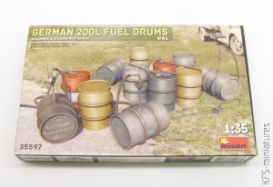 1/35 Fuel & Oil Drums - MiniArt