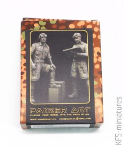 1/35 British RAC officers set - North Africa - Panzerart