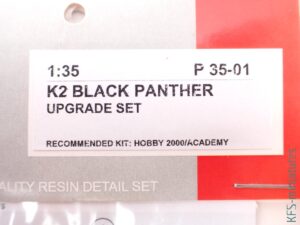 1/35 K2 Black Panther Upgrade Set -  AWC Models