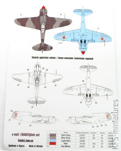 1/48 Lavochkin La-5FN, Part I - Foxbot Decals