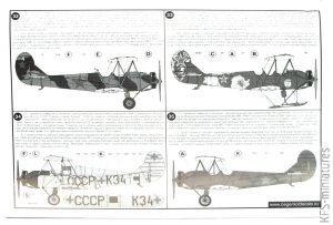 1/48 Polikarpov U2/ Po-2 family - Begemot