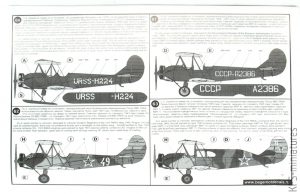 1/48 Polikarpov U2/ Po-2 family - Begemot