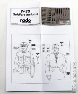 1/35 W-SS Soldiers Insignia - Rado Miniatures