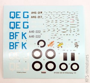 1/72 CAC CA-19 Boomerang - Special Hobby