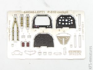 1/48 P-51D cockpit for Airfix - Eduard