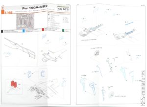 1/48 Fw 109A-8/R2 - Blacha - Eduard