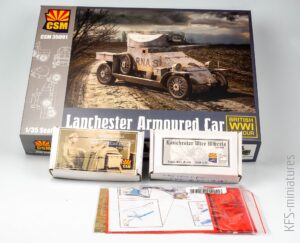 1/35 Lanchester - Budowa