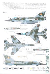 1/72 Mirage F.1 Duo Pack & Book - Special Hobby