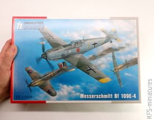 1/72 Messerschmitt Bf 109E-4 - Special Hobby