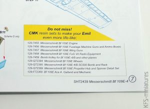 1/72 Messerschmitt Bf 109E-4 - Special Hobby