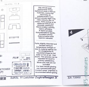 1/72 Sd.Kfz. 11 - Special Armour