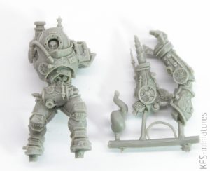 35mm Steam Powered Armoured Suit Mk.III - BlackSun Miniatures