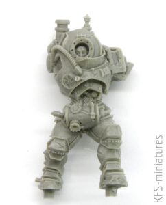 35mm Steam Powered Armoured Suit Mk.III - BlackSun Miniatures