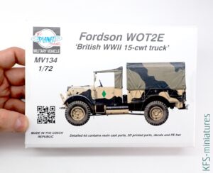 1/72 Fordson WOT2E (15CWT) - Planet Models