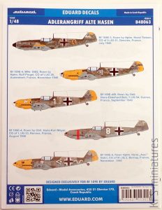 1/48 Adlerangriff - Bf 109E - Eduard