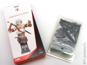 1/10 Ciri - popiersie - CD PROJEKT RED