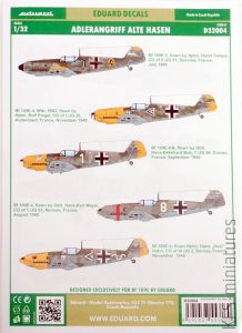 1/32 Adlerangriff – Bf 109E – Eduard