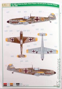 1/32 Adlerangriff – Bf 109E – Eduard