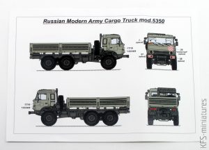 1/72 Russian Modern Army Cargo Truck - KamAZ - Armory