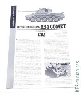 1/35 A34 Comet - Tamiya