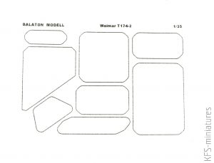 1/35 Weimar T-174/2 - Balaton Modell