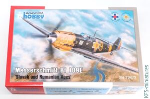 1/72 Messerschmitt Bf 109E - Slovak and Rumanian Aces - Special Hobby