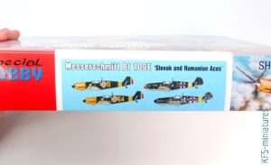 1/72 Messerschmitt Bf 109E - Slovak and Rumanian Aces - Special Hobby