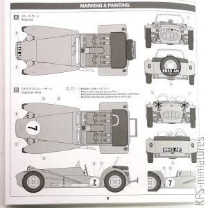 1/24 Lotus Super 7 Series II - Tamiya