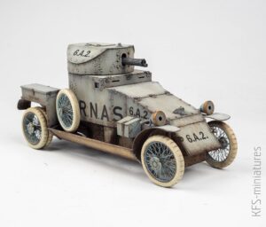 1/35 Lanchester - Budowa