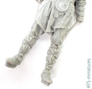 54mm Hero Saxon Warrior - Abteilung 502