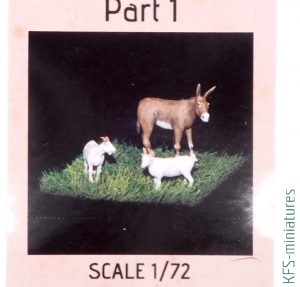 1/72 Farm Animals - Zwierzęta - White Stork Miniatures