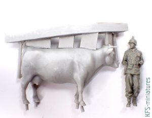 1/72 Farm Animals - Zwierzęta - White Stork Miniatures