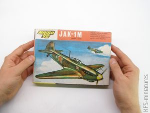 1/72 Jak-1M - ZTS Plastyk