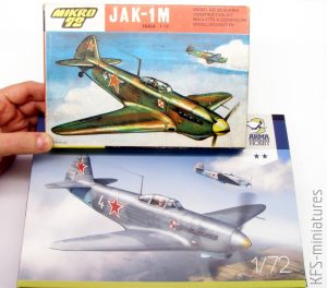 1/72 Jak-1M - ZTS Plastyk
