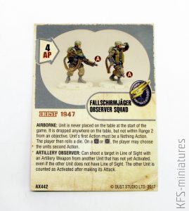 1/48 Fallschirmjäger Observer Squad - DUST 1947