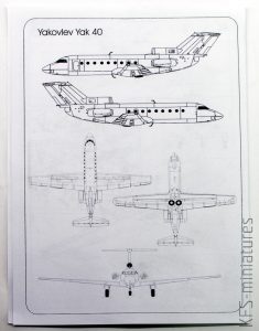 1/144 Yak-40 LOT/Olympic - AZ model