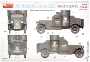 1/35 Austin Armored Car 3rd Series - Freikorps - Interior Kit - MiniArt