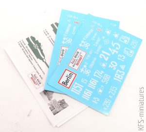 1/35 Battle for Berlin '45 white stripes - Colibri Decals